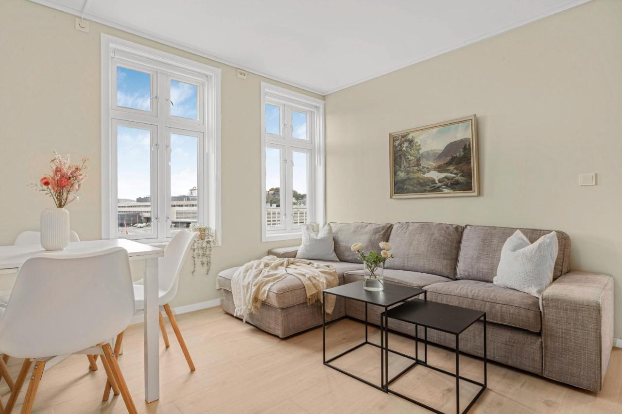 Contemporary City-Apartement With Views Of The Dock! เบอร์เกน ภายนอก รูปภาพ
